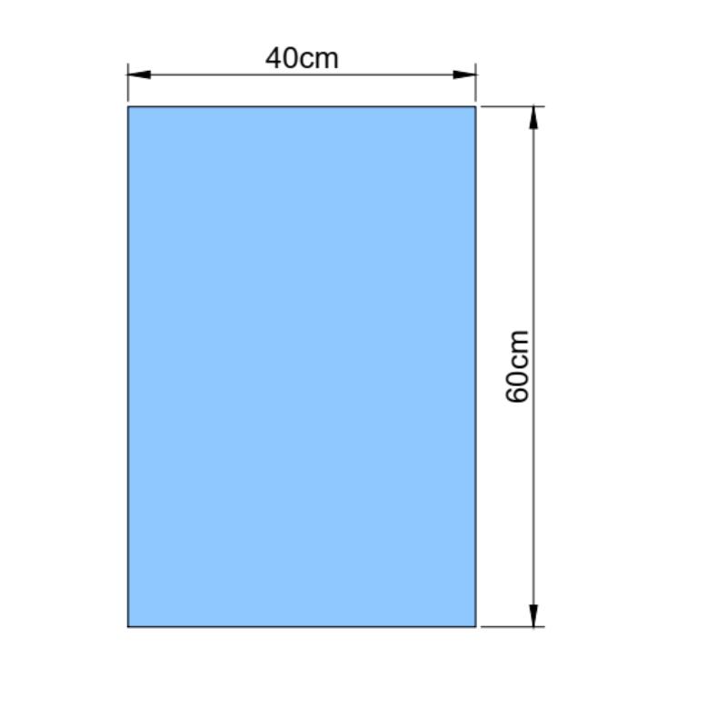 Покриття 40 см х 60 см (спанлейс - 68г/м2), стерильне, одноразового використання NUREL®